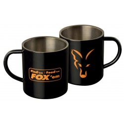 FOX Stainless Steel Mugs 400Ml