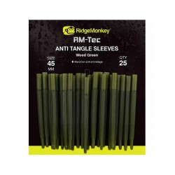RidgeMonkey RM-Tec Anti Tangle Sleeves Weed Green Long