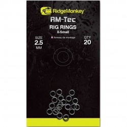 RIDGEMONKEY CONNEXION RIG RINGS 2.5MM QTY 20
